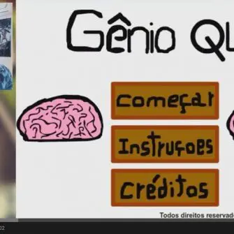 CellBits jogando o Gênio Quiz 1