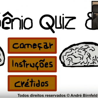 Coisa de Nerd jogando Gênio Quiz 8