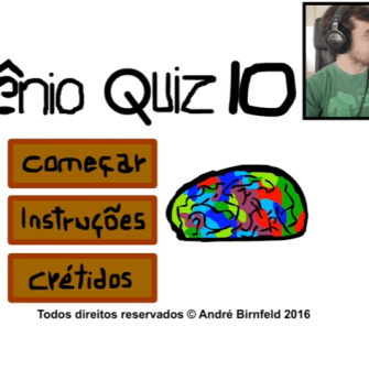 Coisa de Nerd jogando o Gênio Quiz 10