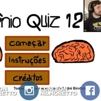 Coisa de Nerd jogando o Gênio Quiz 12