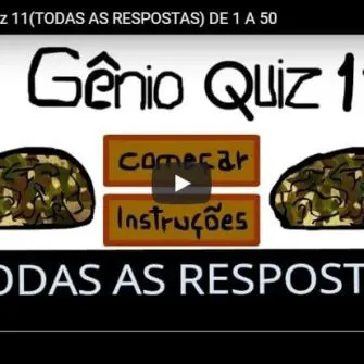 Detonado Gênio Quiz 11