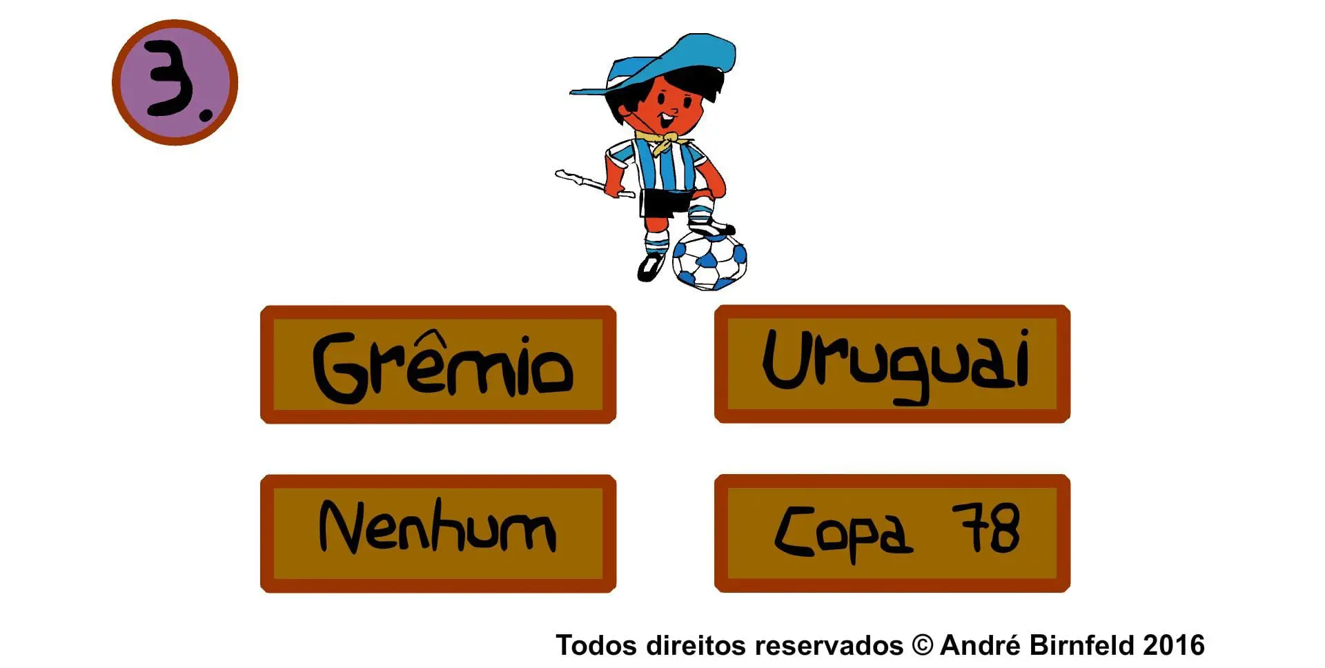 Gênio Quiz Futebol mascotes