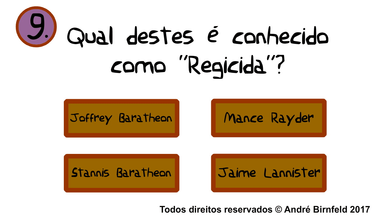 Gênio Quiz Game of Thrones