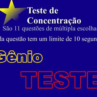 Teste de Concentração