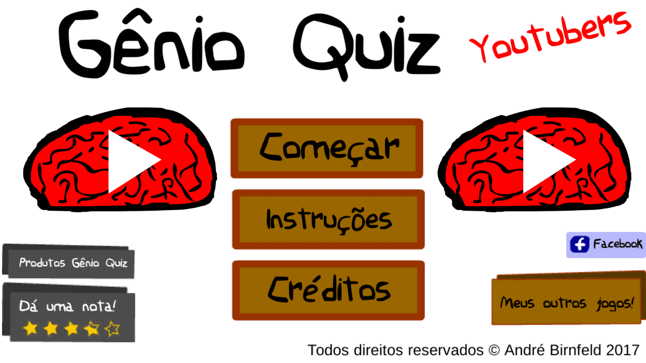 Gênio Quiz Youtubers saiba a resposta