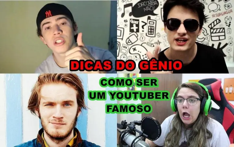 Como ser famoso no youtube, dicas para ser um youtuber famoso