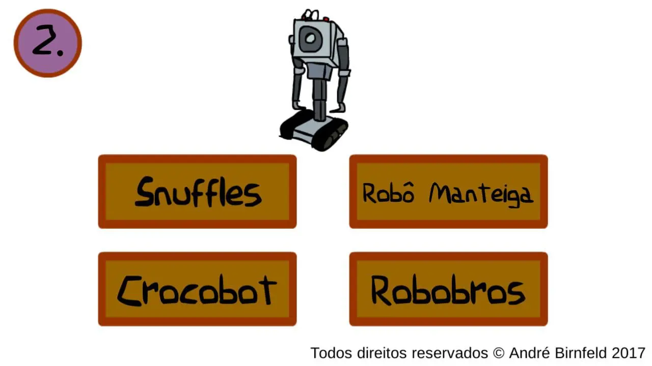 Gênio Quiz Rick and Morty questão 2