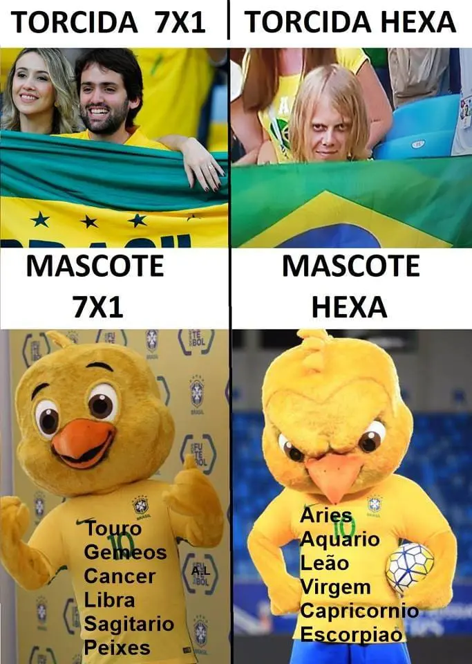 Memes da Copa - Canarinho Pistola