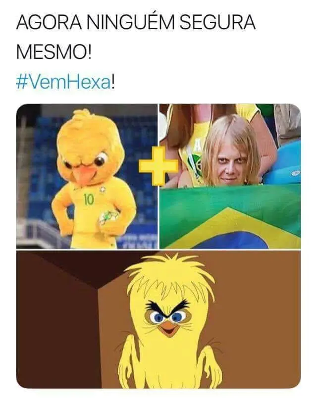 Memes da Copa - Canarinho e Psicopata