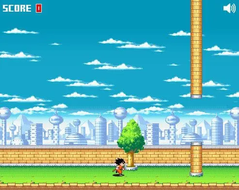 Flappy Goku jogue grátis