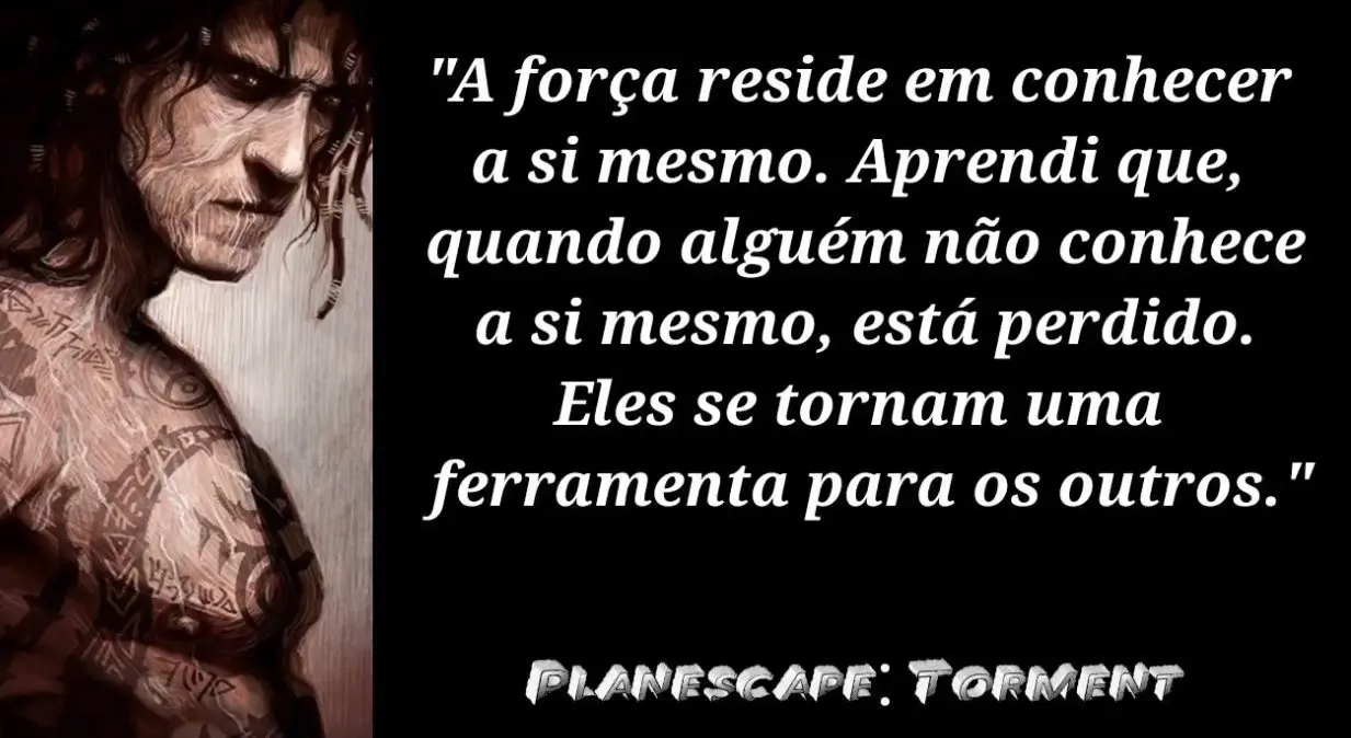 Planescape Frases de Jogos