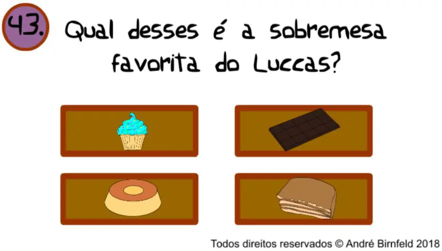 Gênio Quiz Luccas Neto questão 43