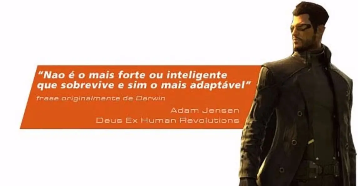 Deus EX frase do jogo