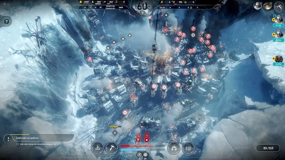 Cidade em Frostpunk