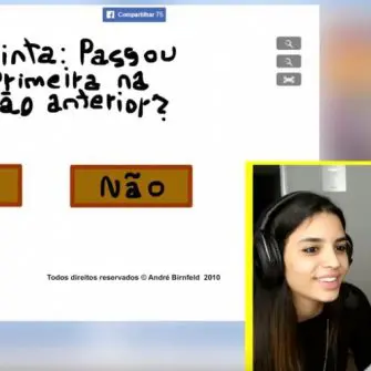 Thai e Biel jogando o Gênio Quiz