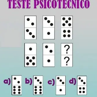 Teste Psicotécnico dos Dominós