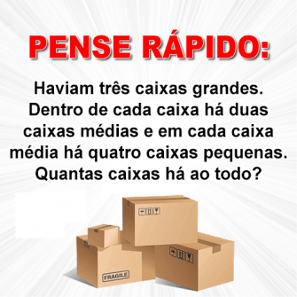 Desafio das caixas