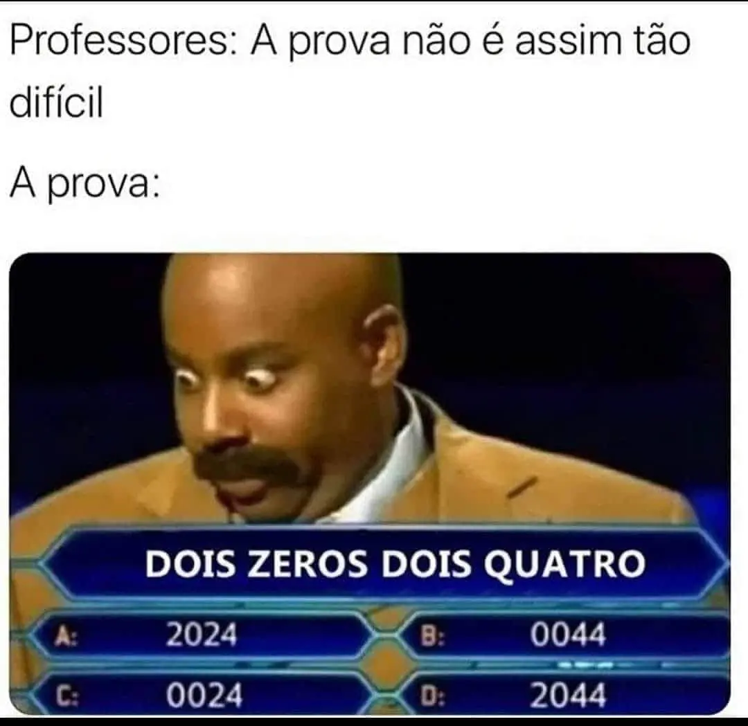 Resposta qual deles tem dois zeros dois quatro?