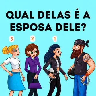 Qual é a esposa dele?