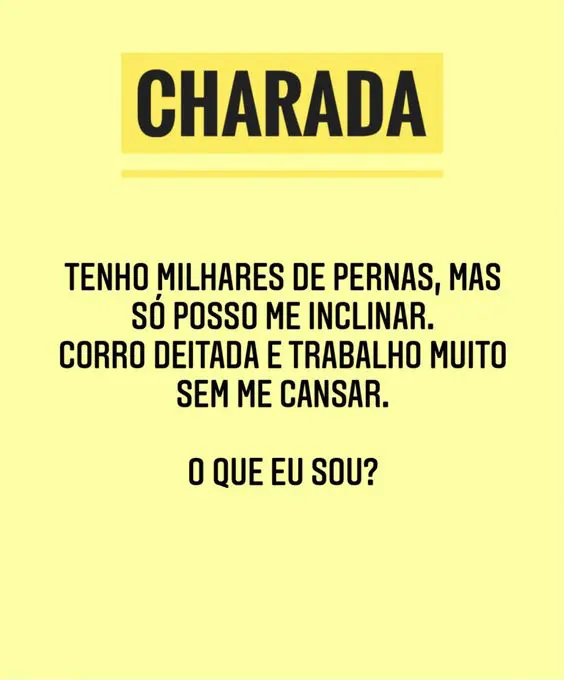 20 Charadas Difíceis Com Resposta