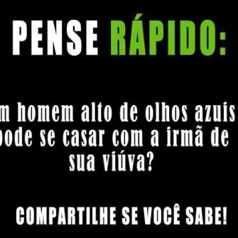 um homem pode se casar com a irmã de sua viúva