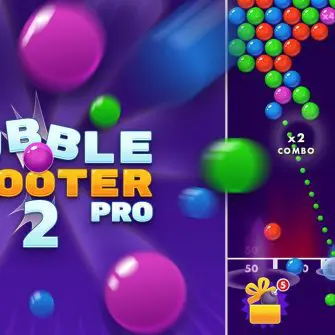 Bubble Shooter Pro 2 é um jogo arcade