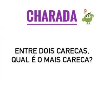 Entre dois carecas qual é o mais careca