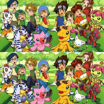 Jogo dos 7 Erros Digimon