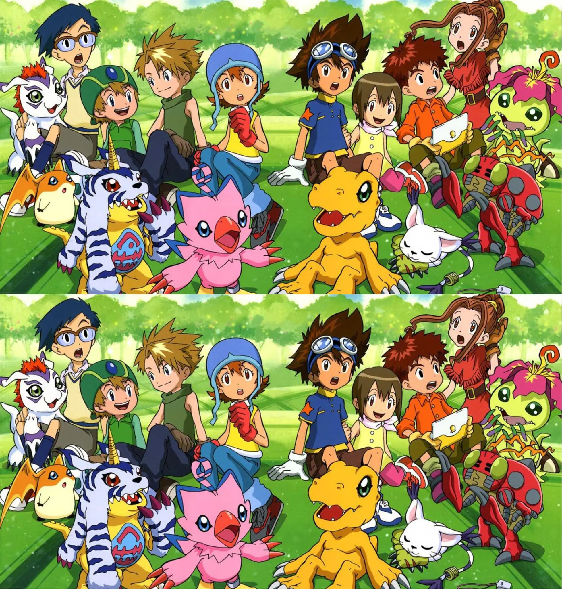 Jogo dos 7 Erros Digimon