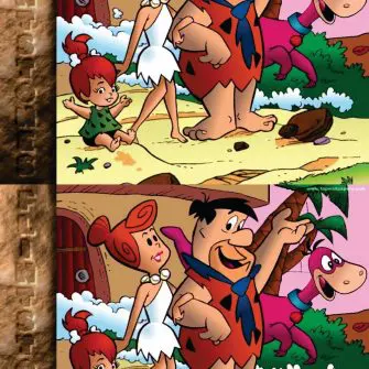 Jogo dos 7 erros Os Flintstones