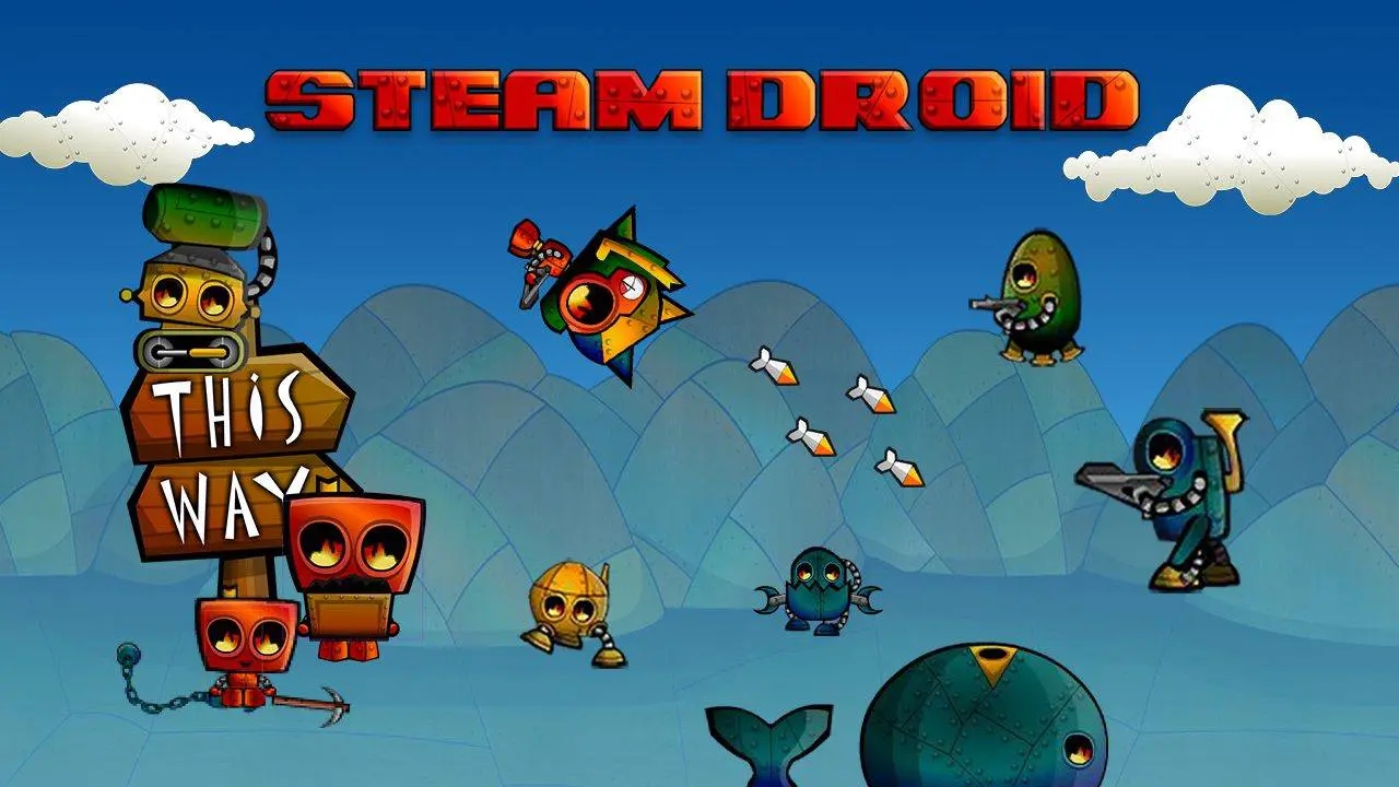 Steam Droid Jogo de Ação e Aventura