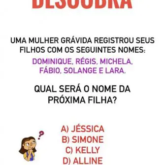 Uma mulher grávida registrou seus filhos com os seguintes nomes