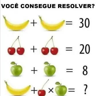 Você consegue resolver