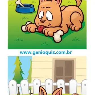 Jogo dos 7 erros: O Osso do Cachorro