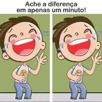 Ache a Diferença em 1 Minuto: O Menino Risonho