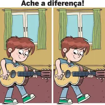 Ache a Diferença: O Menino do Violão