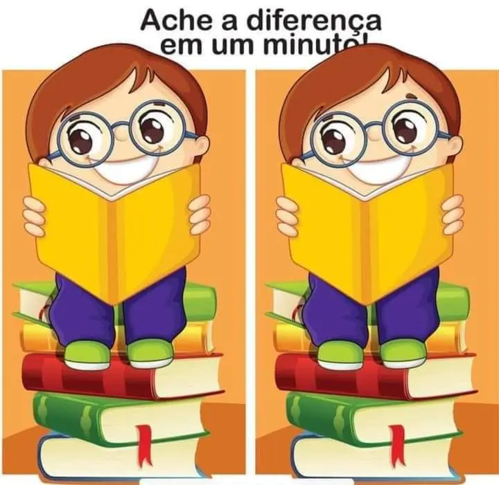 Ache a Diferença em 1 minuto: O Menino Inteligente