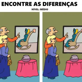 Encontre as Diferenças: Os Idosos