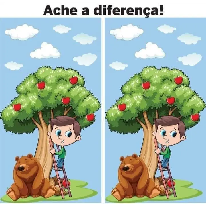 Ache a Diferença: A Árvore de Maçãs