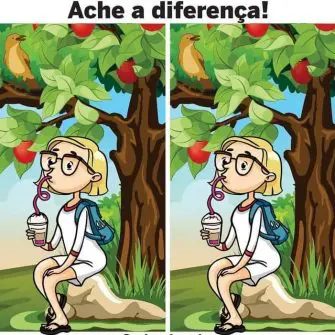 Ache a diferença: A Menina do Milk Shake