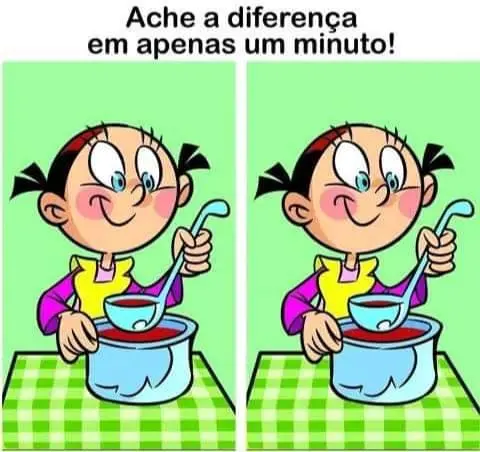 Ache a Diferença: A Sopa