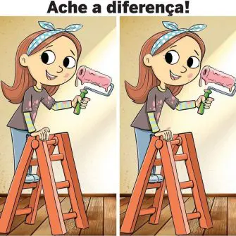 Ache a diferença - A Pintora