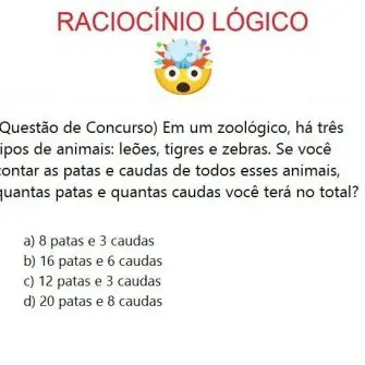 Em um zoológico