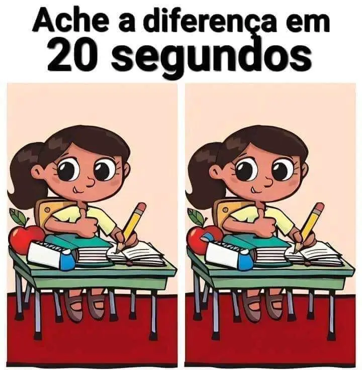 Ache a Diferença: A Aluna Dedicada