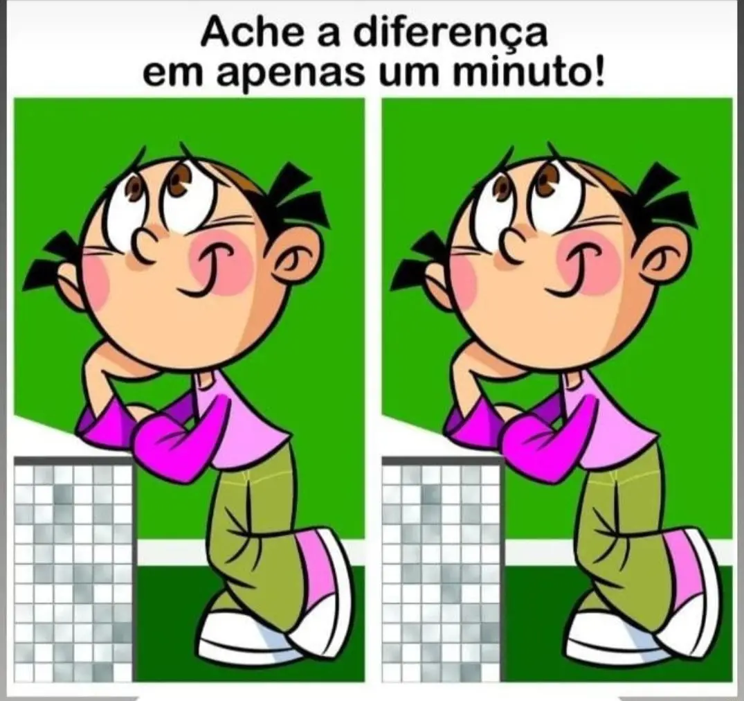 Ache a Diferença: A Menina Pensadora