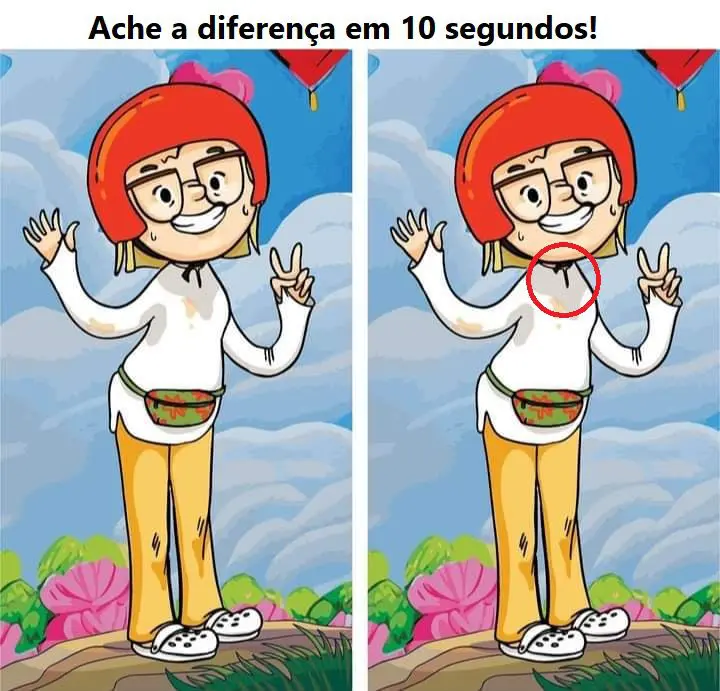 Resposta Ache a Diferença: A Trilha