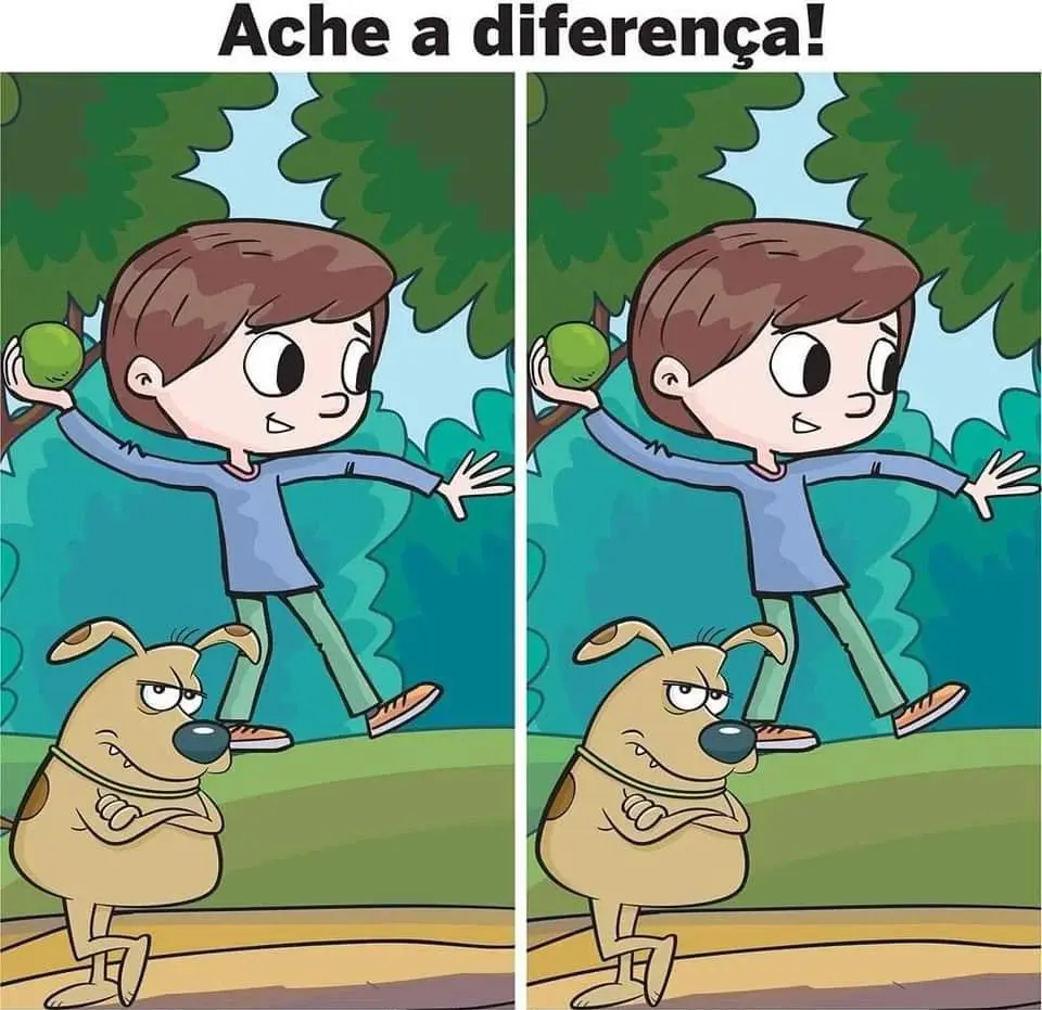 Ache a Diferença: Jogando a Bolinha