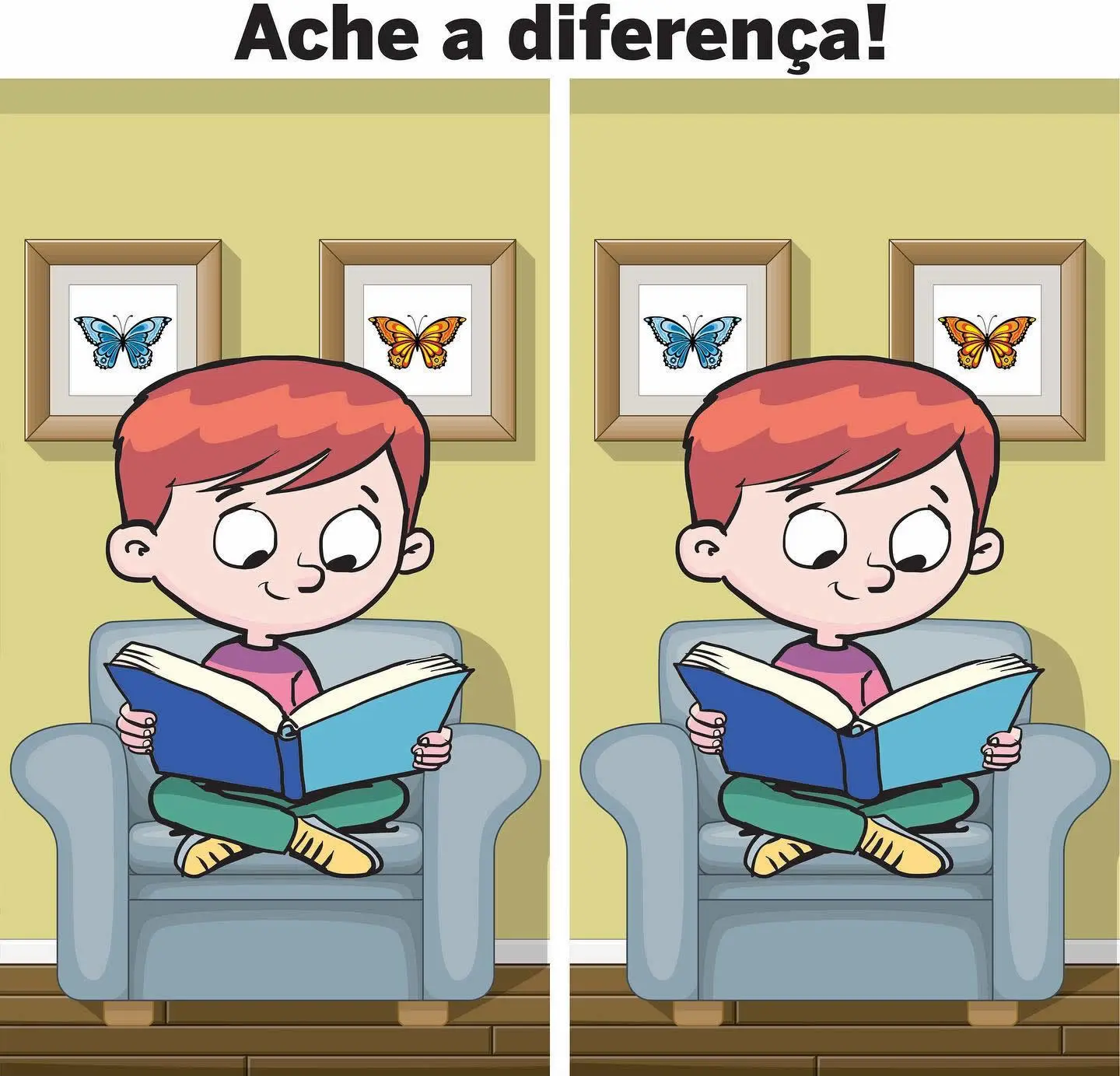 Ache a Diferença: O Menino Culto