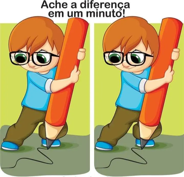 Ache a Diferença: O Menino do Lápis