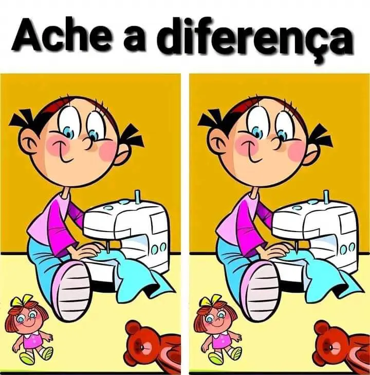 Ache a Diferença: A Costureira